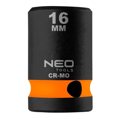 NEO TOOLS Cr-Mo Udarna nasadna glava, 1/2", 16 x 38 mm